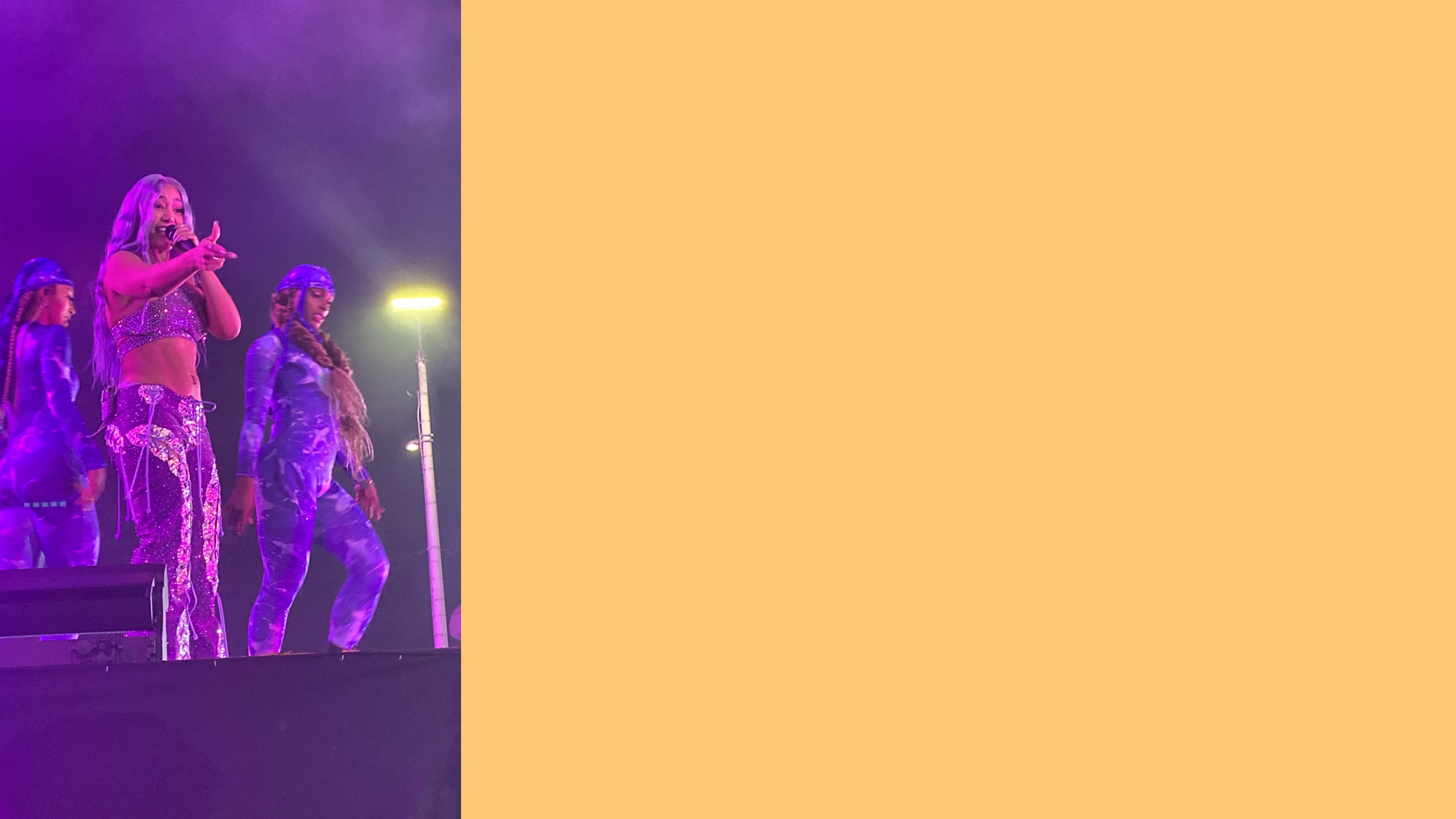 Fariana, artista paisa, en el Festival Megaland 2024