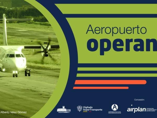 Aeropuerto de Medellín reestablece operación, tras la salida de un avión de la pista | Regiones | Economía
