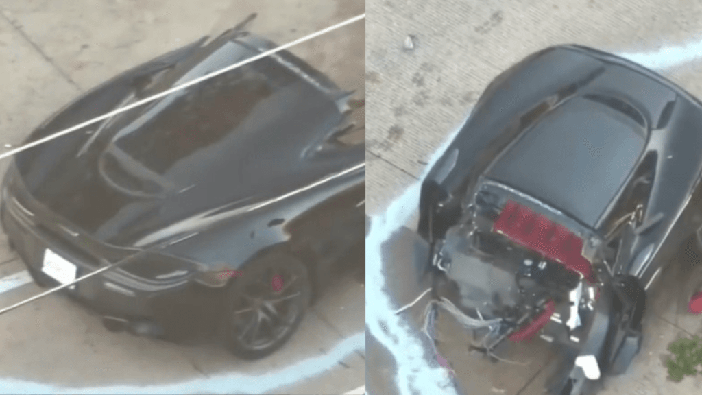 Brutal accidente de carro deportivo McLaren que se partió en dos en Estados Unidos: hay dos muertos