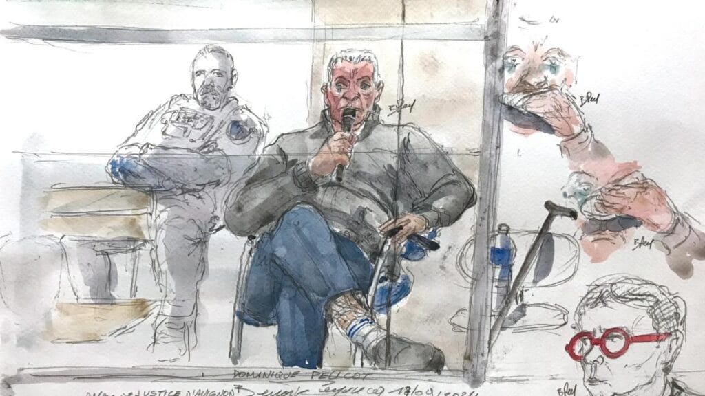 Dominique Pelicot fue condenado a 20 años de cárcel por las violaciones a su exesposa, Gisèle Pelicot