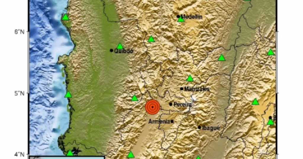 Fuerte TEMBLOR sacude a ANTIOQUIA: reportan magnitud de 5.0