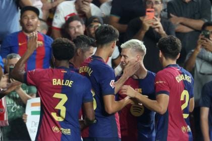 Sufrió pero celebró: Borussia Dortmund vs Barcelona 2-3 EN VIVO