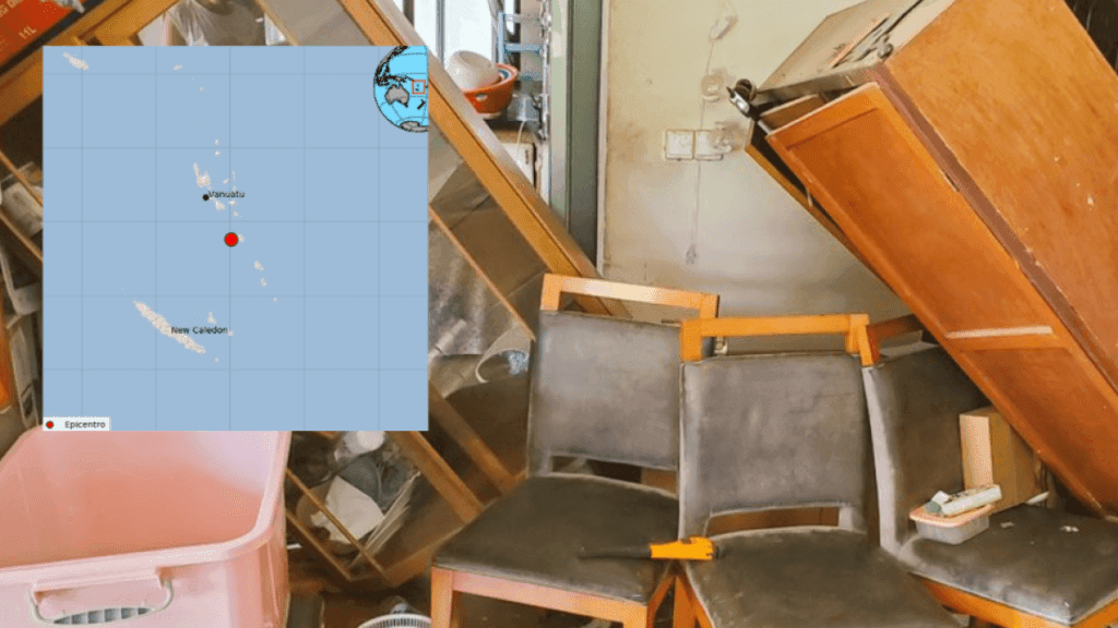 Terremoto de magnitud 7,3 sacude al archipiélago de Vanuatu: hay alerta de tsunami en el Pacífico sur
