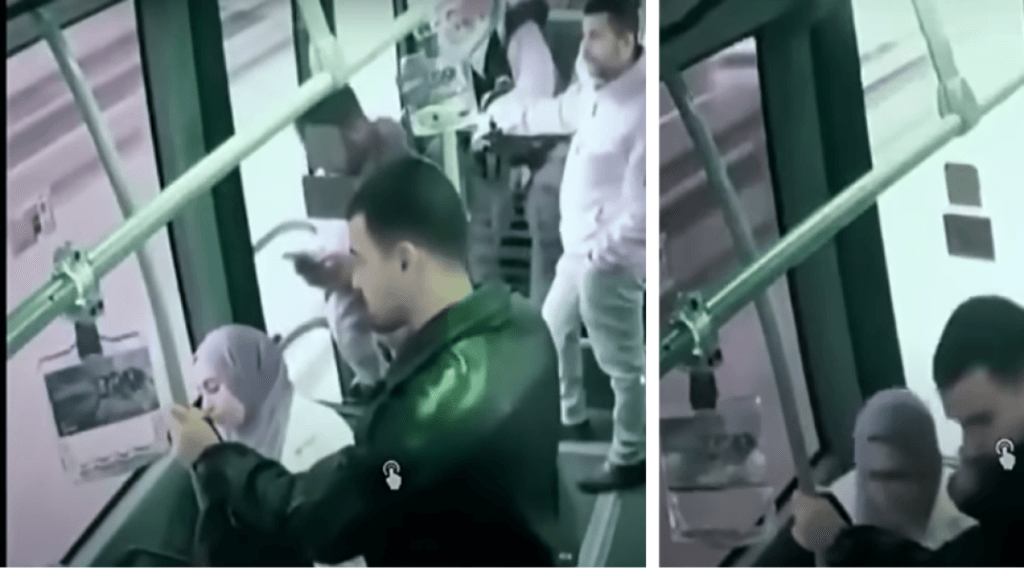 Video|Pasajero sale expulsado de un bus tras desprenderse una tapa de alcantarilla en Turquía
