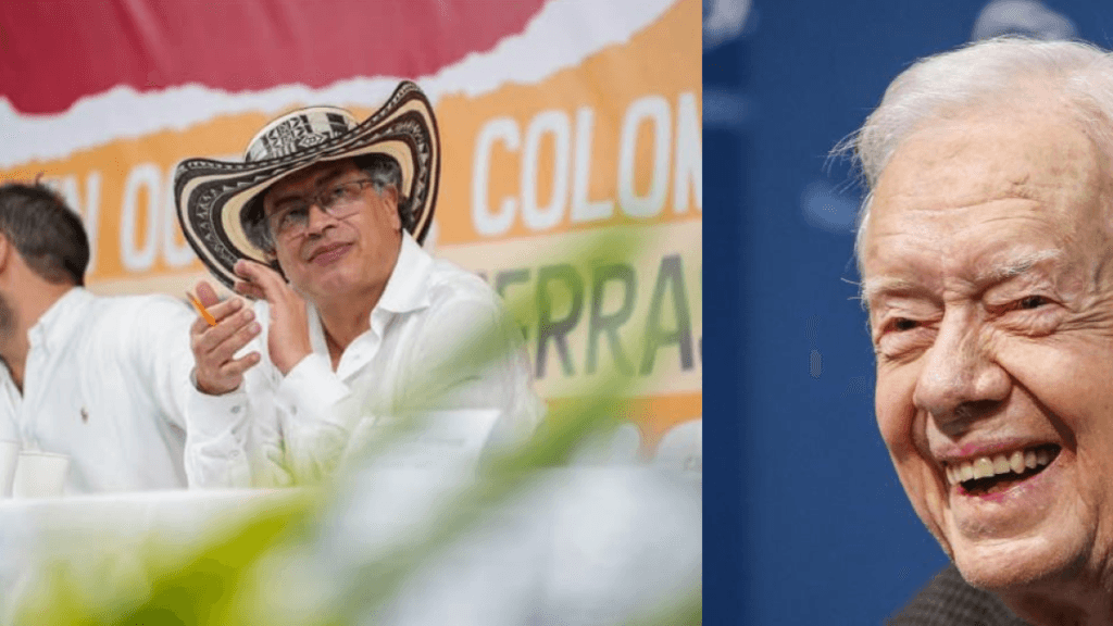 presidente Petro lamentó la muerte del expresidente Jimmy Carter
