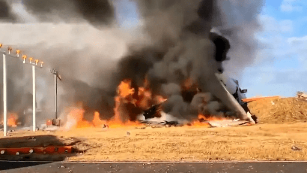 superviviente del avión accidentado en Corea del Sur