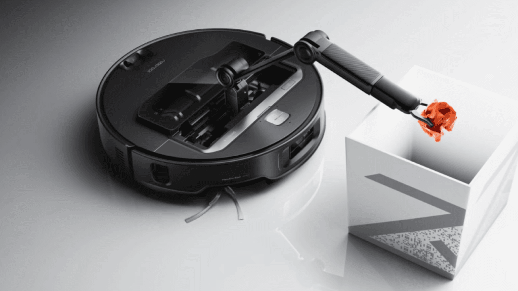 Así es el robot aspiradora que tiene un brazo para levantar las cosas tiradas del piso y fue presentado durante el CES 2025