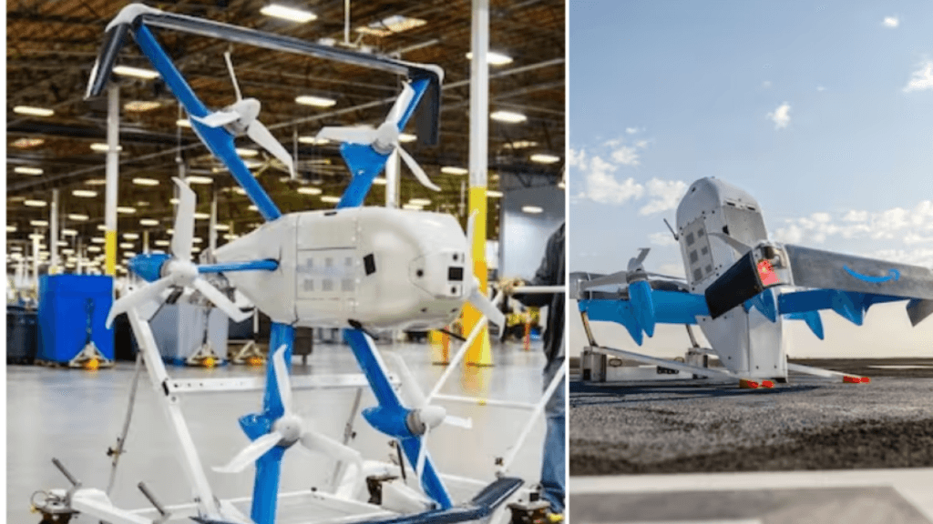 Así es el servicio de drones con los que Amazon quiere cambiar los envíos a domicilio