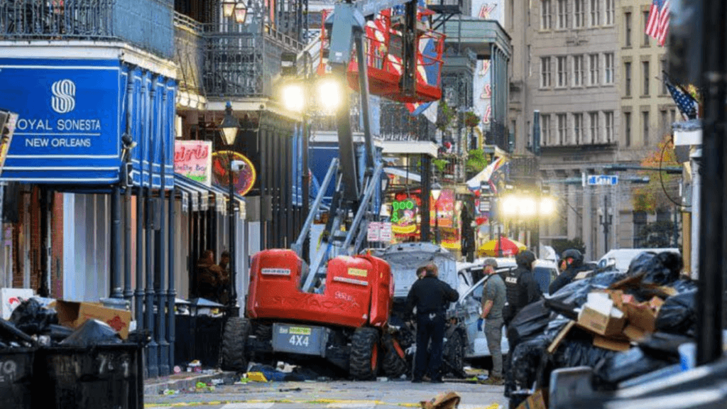 Atropello masivo en Nueva Orleans durante Año Nuevo