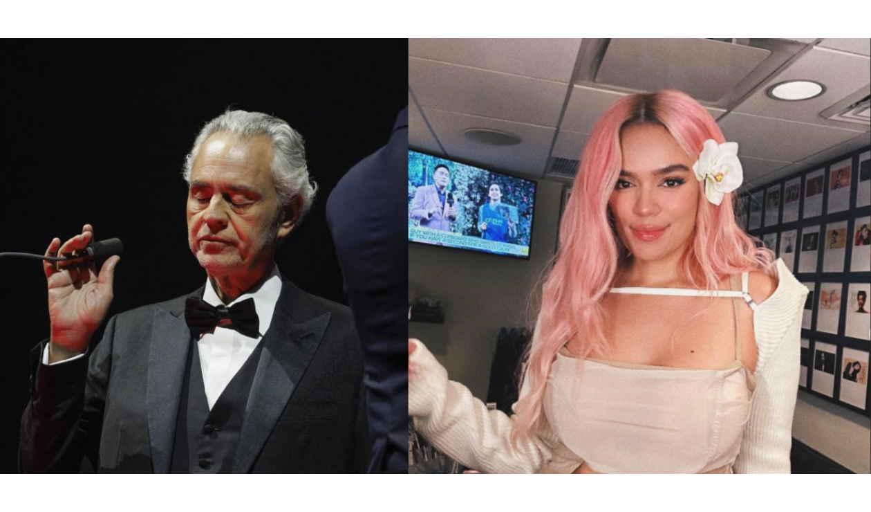Andrea Bocelli y Karol G