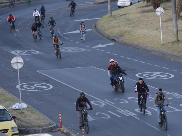 Día sin carro y sin moto en Bogotá