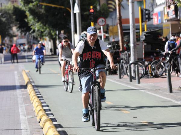 Día sin carro y sin moto en Bogotá
