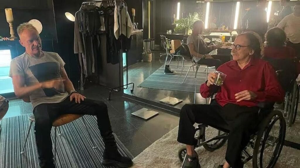 Charly García y Sting se reunieron en Buenos Aires previo al concierto del británico