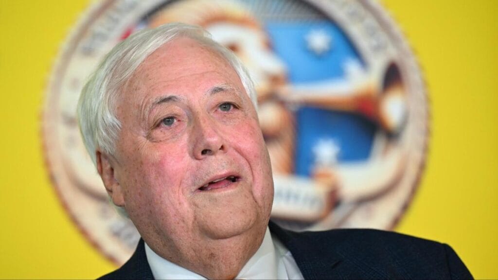 Clive Palmer, el multimillonario que creó un partido para imitar a Trump y a Milei en Australia