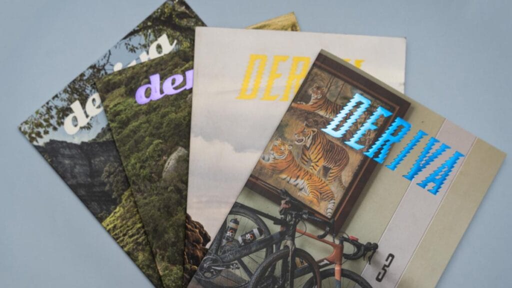 'Deriva', una publicación que fusiona la pasión por el ciclismo con el amor por los viajes