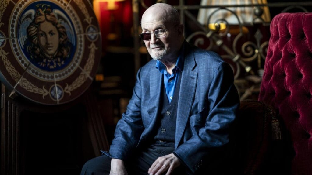 El escritor Salman Rushdie cuenta cómo fue perder su ojo y el proceso de escritura de su último libro: 'Cuchillo'
