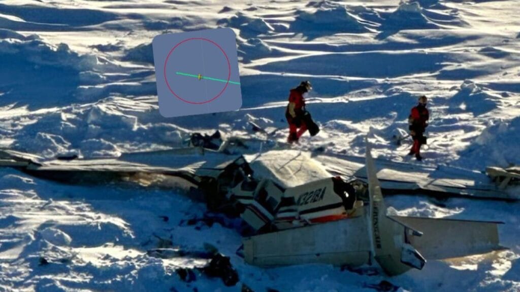 Hallan avioneta estrellada contra hielo marino en Alaska con varias personas; tercer accidente aéreo en Estados Unidos en menos de 10 días