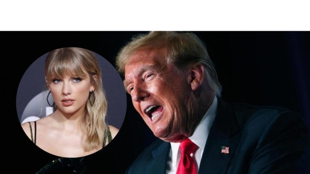 Trump asegura que fueron sus seguidores quienes abuchearon a Taylor Swift en el Super Bowl