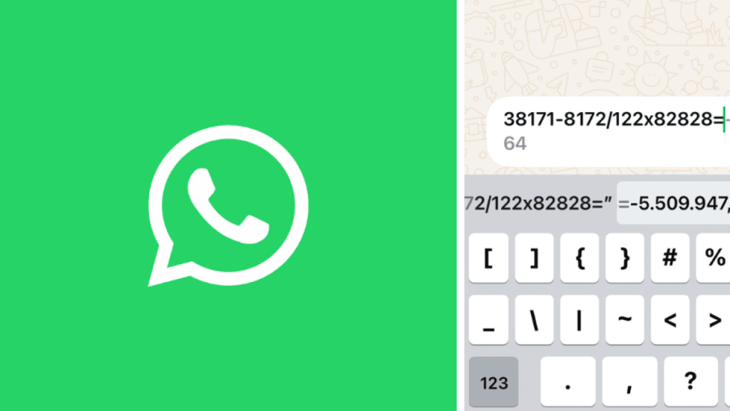 WhatsApp habilita función de calculadora, así puede activarla