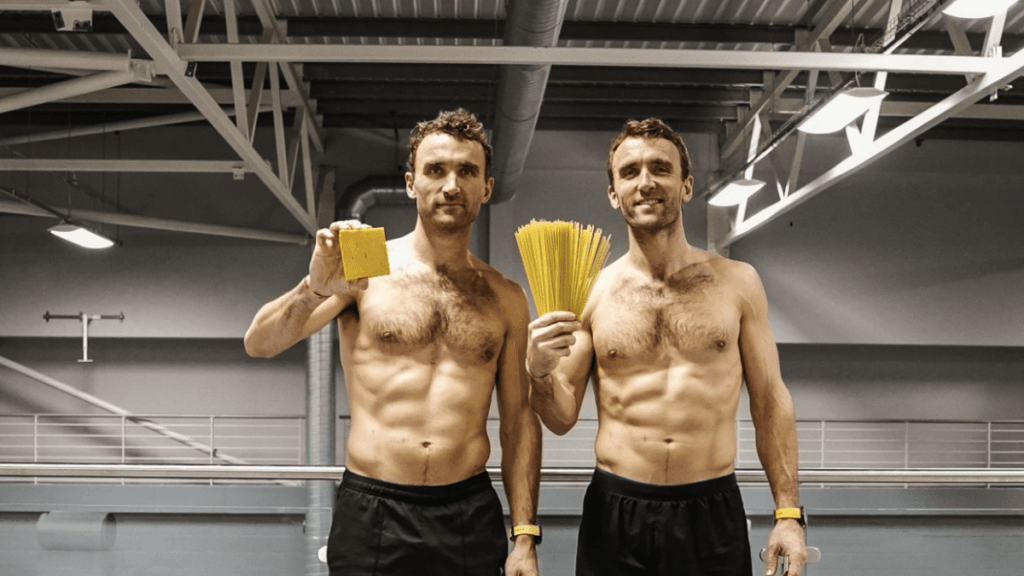 uno perdió grasa y el otro tuvo más energía