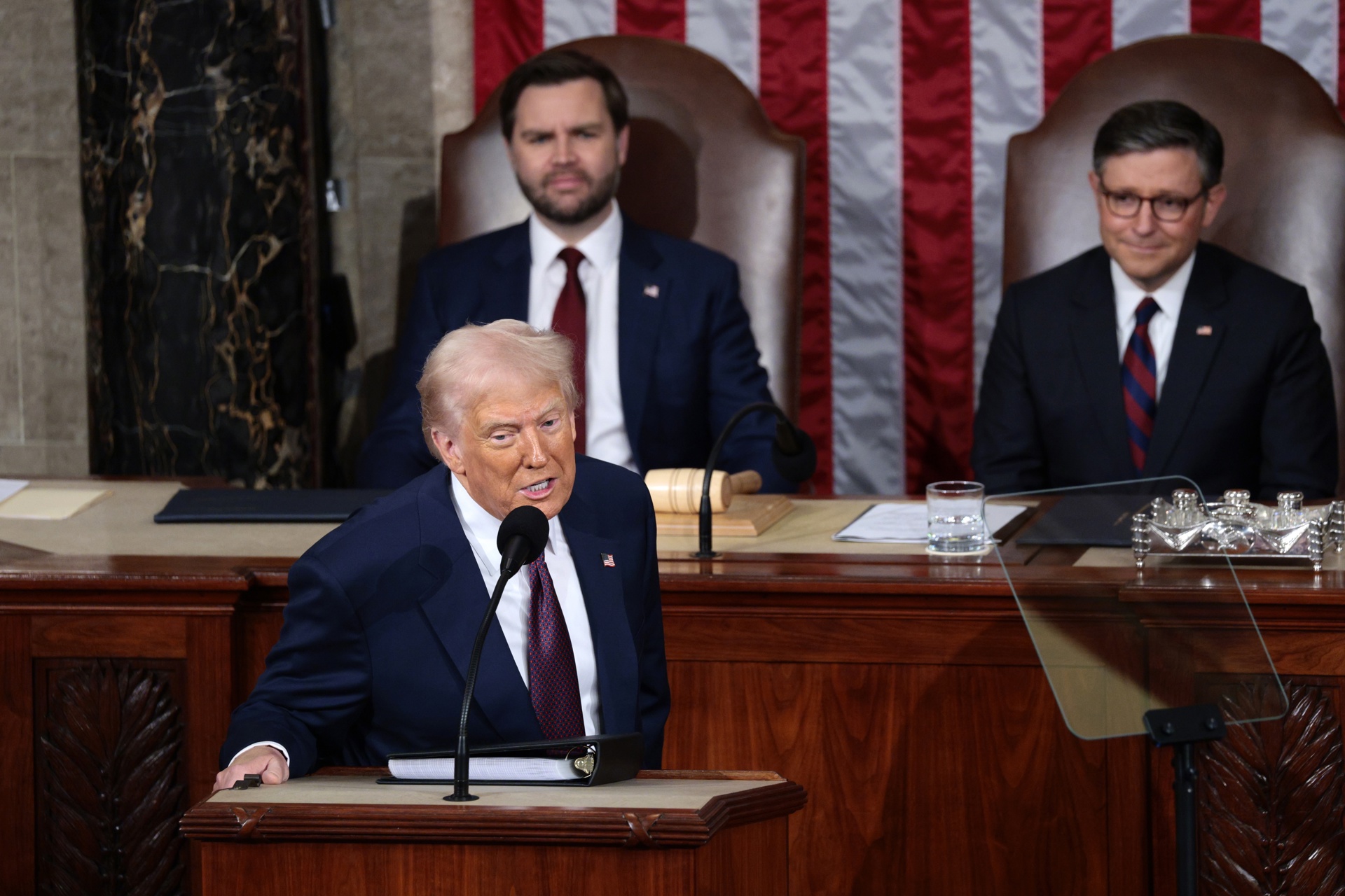 Donald Trump en discurso