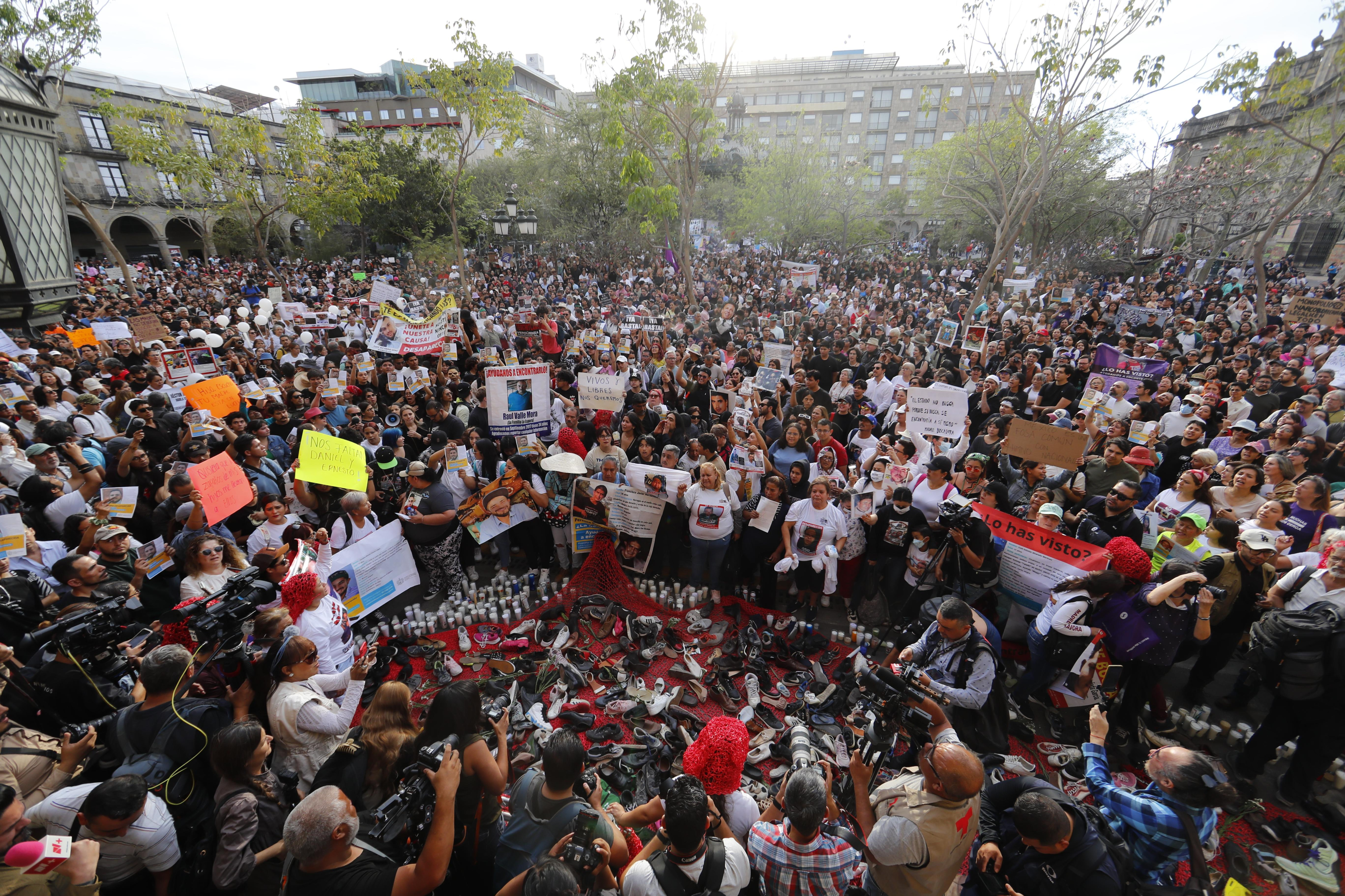 Protesta Teuchitlán