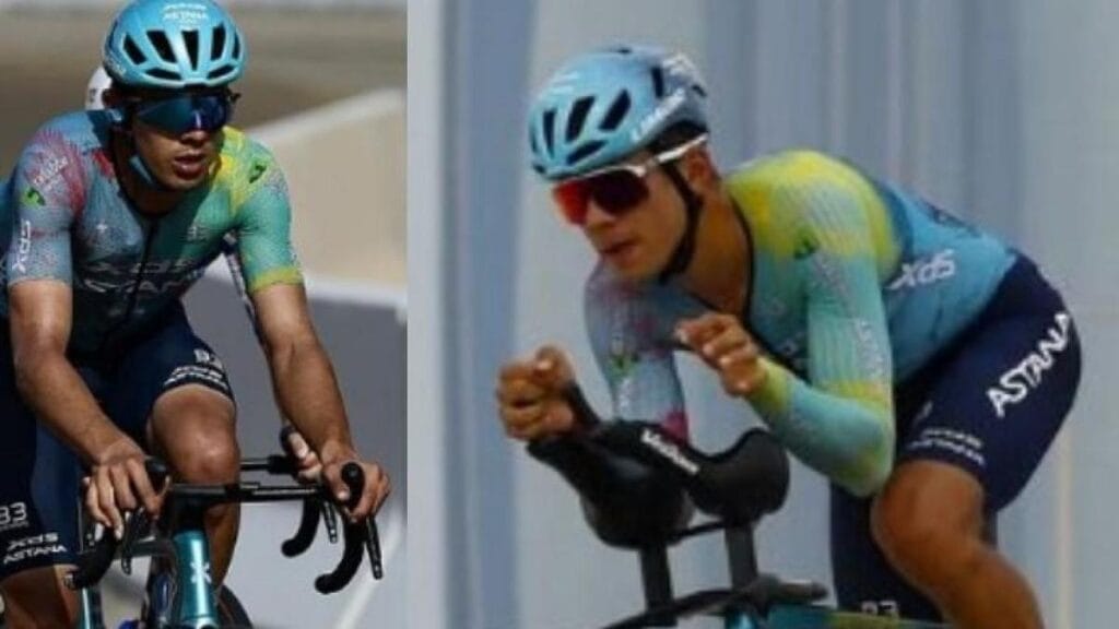 Harold Tejada defendió su ‘Top’ 10 en París-Niza tras etapa con lluvia, frío y llegada en alto