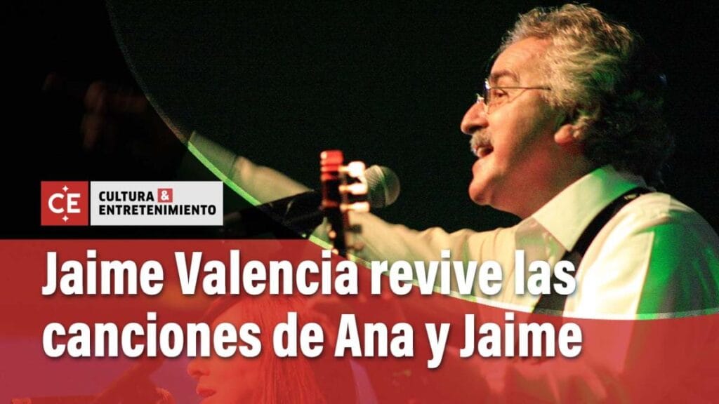 Jaime Valencia revive las canciones de Ana y Jaime en concierto en Bogotá