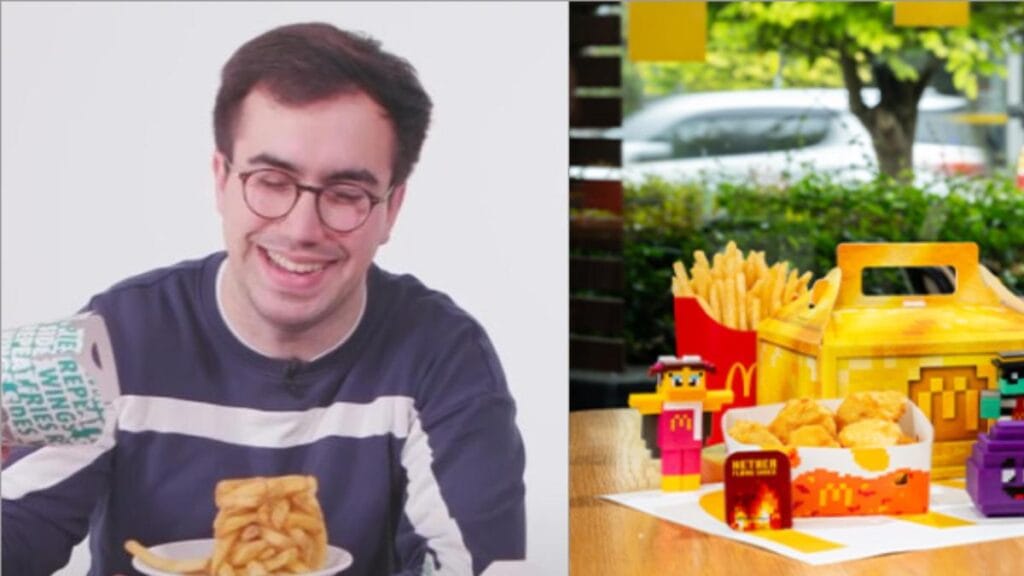 'Probé este nuevo menú de McDonald's; la comida no me impresionó'