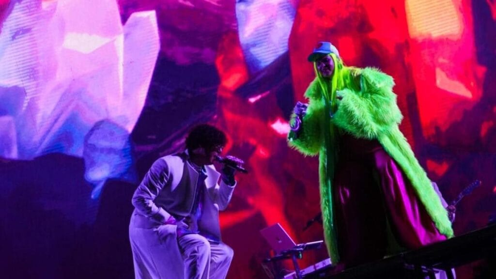 sus ritmos calentaron el tercer día del festival