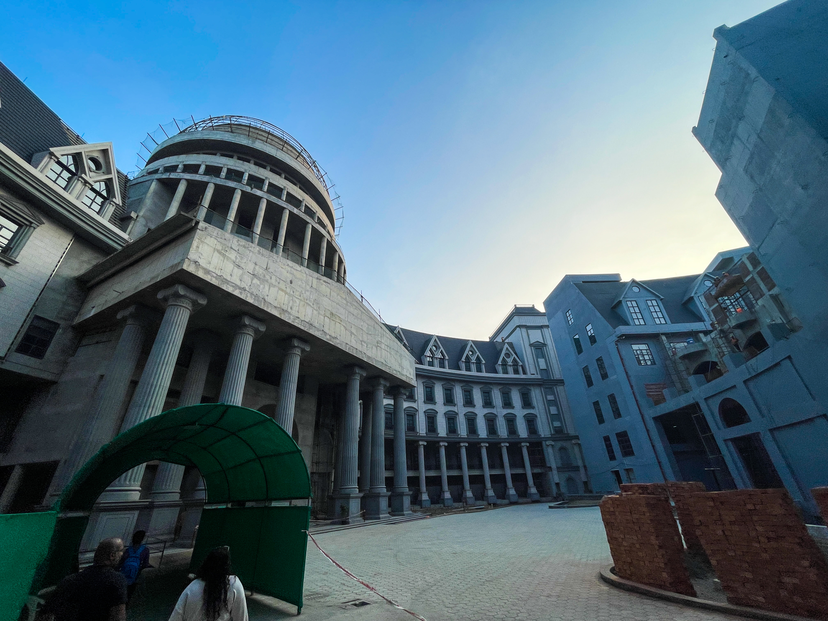 Campus en construcción de Zoho Corporation en Chennai (India)