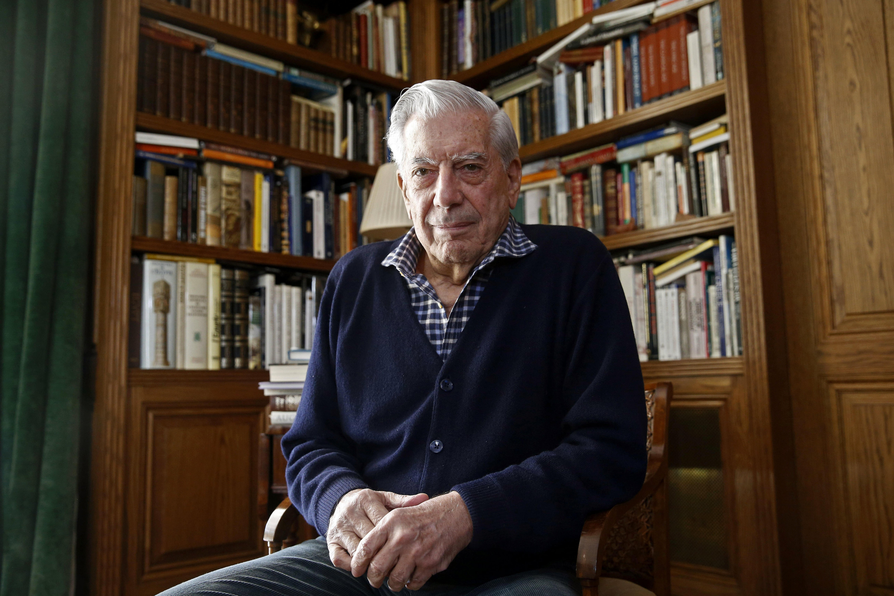 El escritor Mario Vargas Llosa.