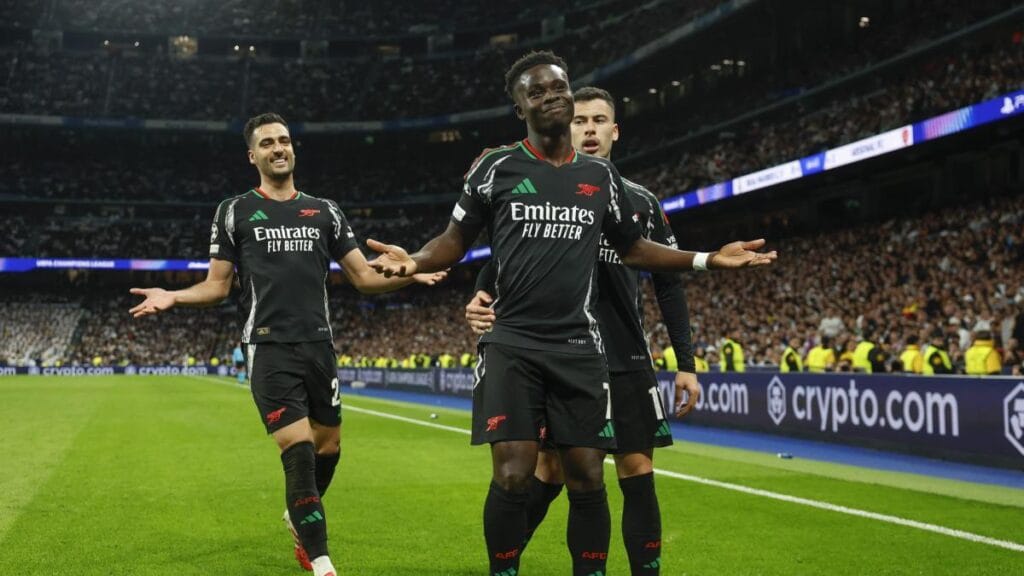 Arsenal volvió a ganarle al Real Madrid y está en semifinales de la Liga de Campeones