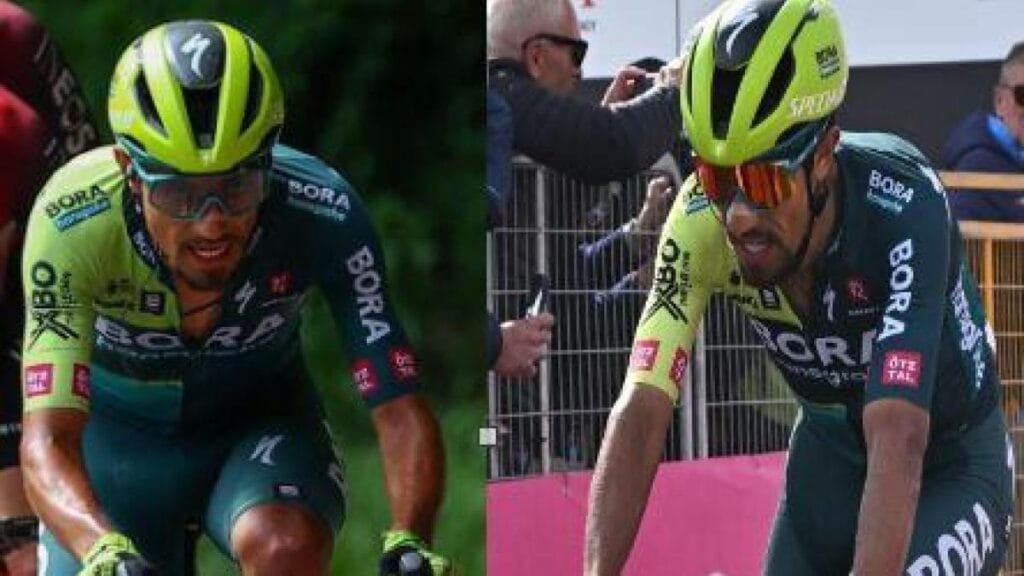 Daniel Martínez salva un peligroso día de fuertes vientos y es el mejor colombiano en el País Vasco