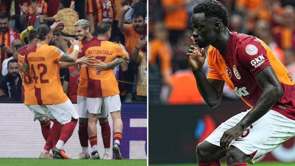 Dávinson Sánchez vuelve al gol y anota en la victoria del Galatasaray: cabezazo de goleador