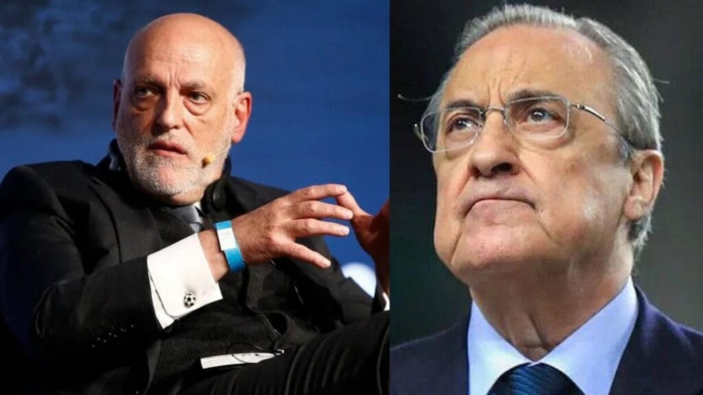 Escala la guerra en el fútbol de España y el presidente de La Liga atacó al Real Madrid: 'No se queja, amenaza'