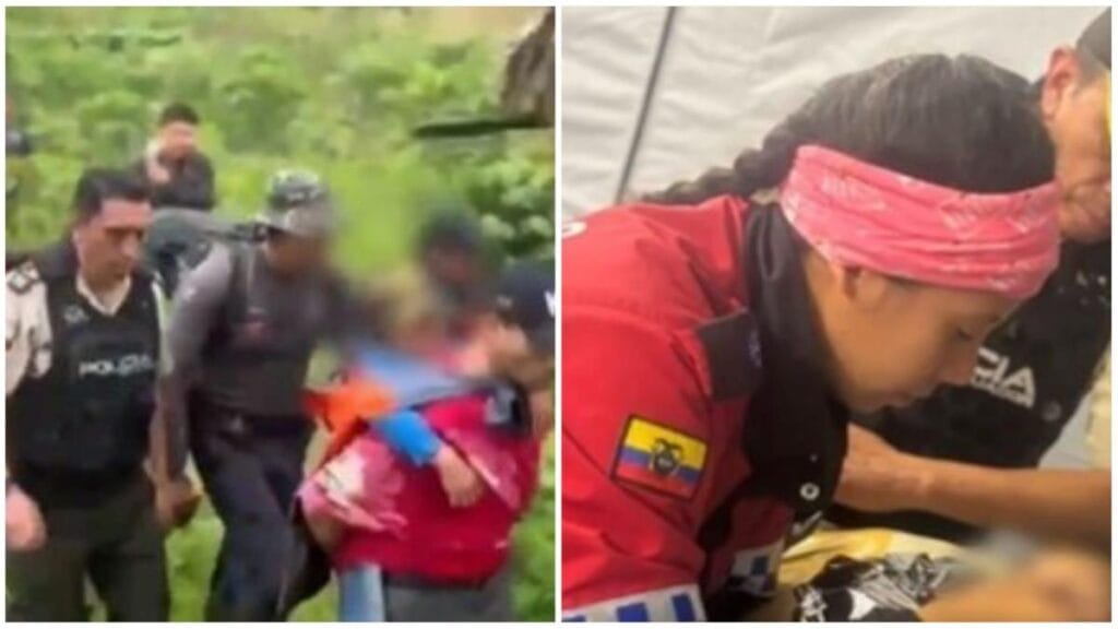 'Hizo casitas y comió frutas del monte'