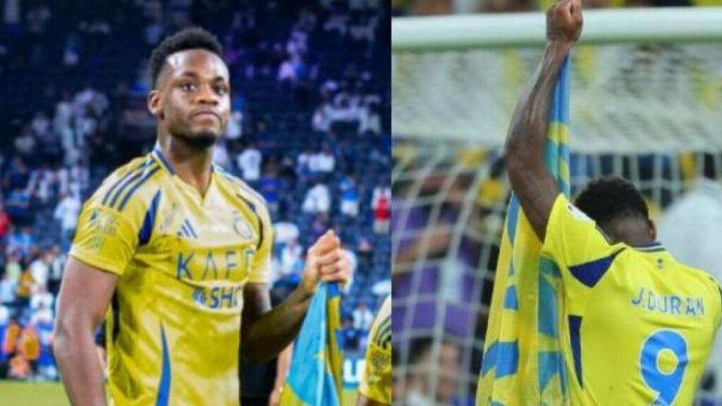 Jhon Jader Durán no cambia: el polémico gesto que tuvo tras el triunfo del Al Nassr sobre el Al Hilal