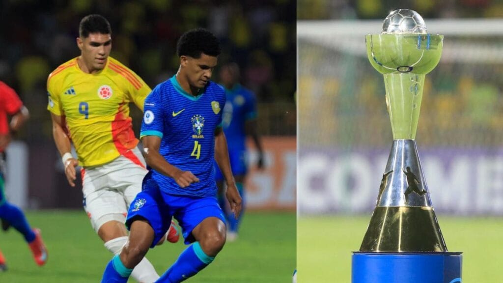 La Selección Colombia dilapidó la ventaja y el título del Sudamericano Sub-17 se esfumó: perdió contra Brasil