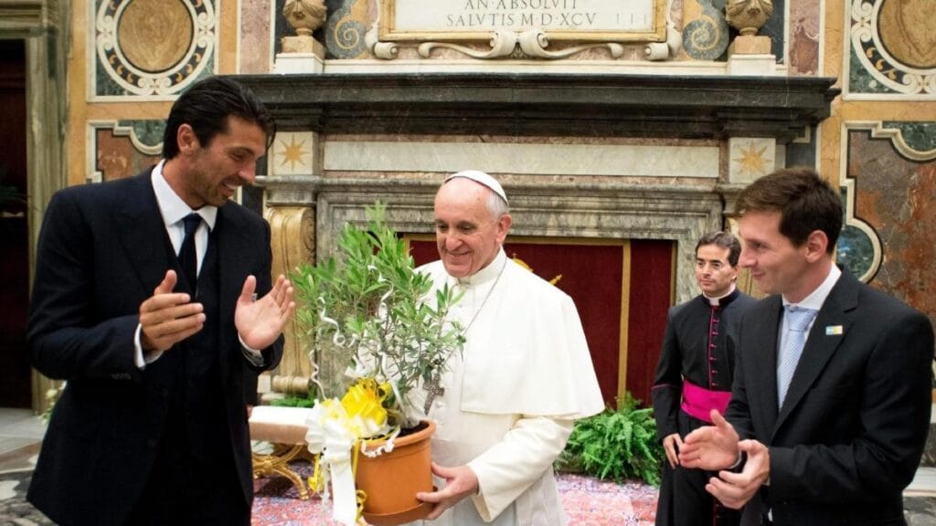 La vez que el Papa Francisco bendijo a la selección de Argentina antes del Mundial