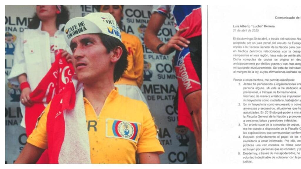 Lucho Herrera emite comunicado al ser implicado en caso de desaparición de personas: 'Pretenden enlodar mi nombre'