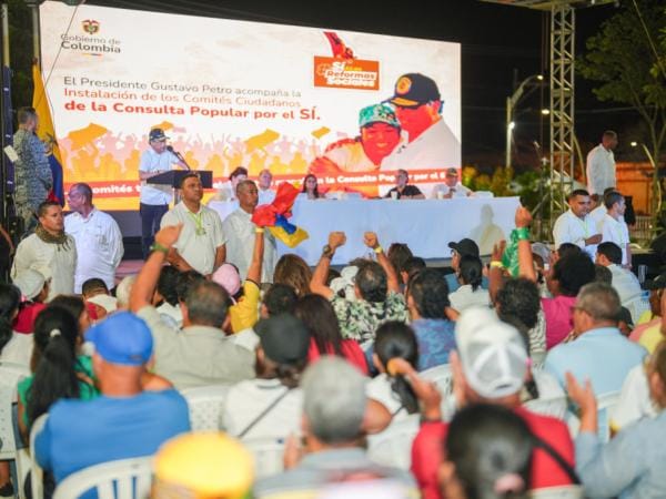 Presidente Petro instala los comités por el 'sí' a la consulta popular | Gobierno | Economía