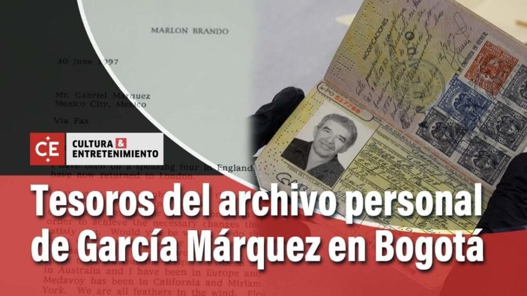 Tesoros del archivo personal de García Márquez se exhibirán en Bogotá