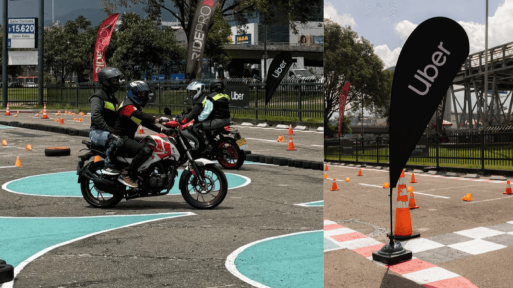 Uber incorpora una nueva función en su plataforma para mejorar la seguridad vial en el servicio de moto