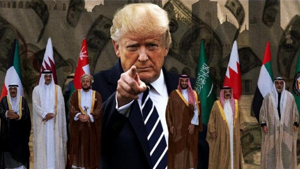 Avión de regalo, millonarios contratos y reuniones con cuestionados líderes, lo que dejó gira de Trump por O. Medio