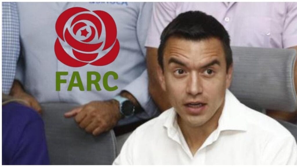 Daniel Noboa amplía su 'guerra' al crimen organizado en Ecuador a grupos disidentes de las Farc