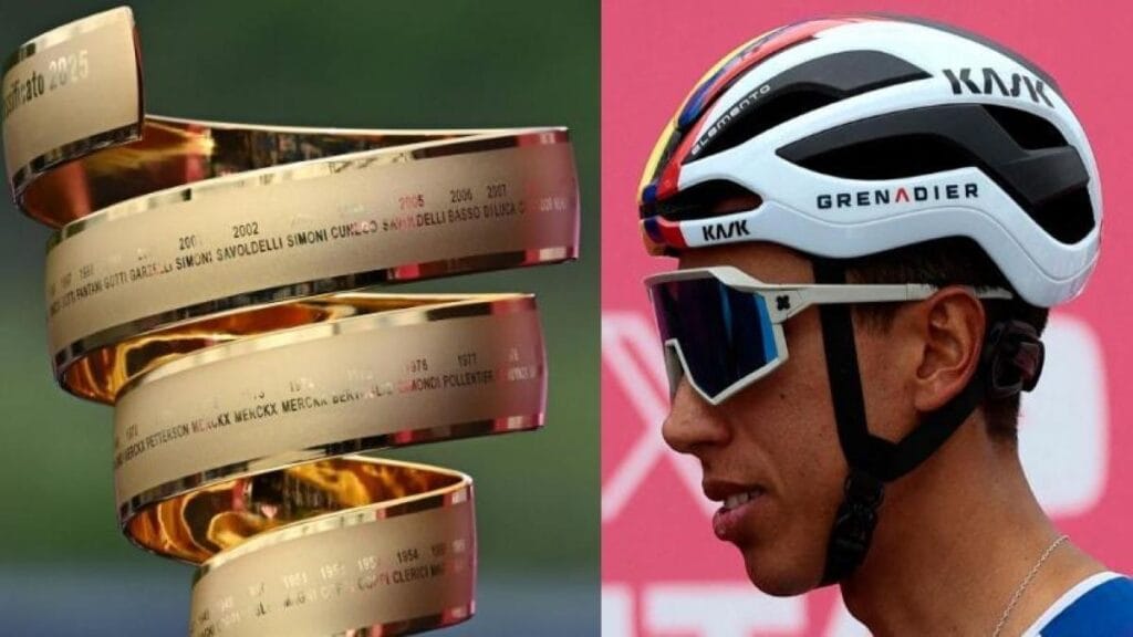 Egan Bernal, el mejor colombiano en el Giro de Italia tras la contrarreloj individual: así van las clasificaciones