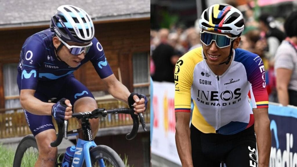 Egan Bernal y Einer Rubio superaron otro desafío y están firmes en la pelea del Giro de Italia: Denz ganó la etapa