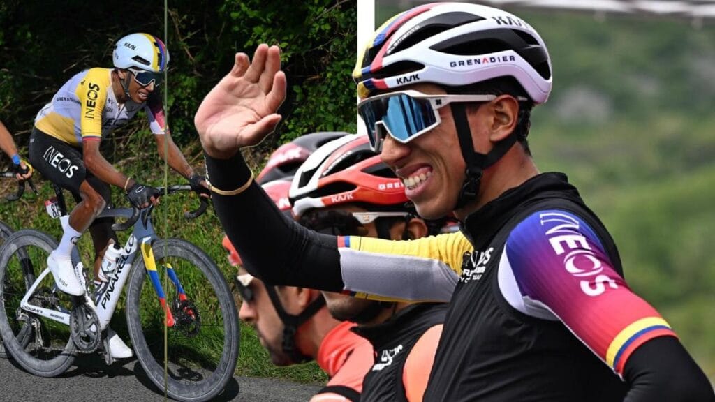 Egan Bernal ‘salió vivo’ de las caídas y los fuertes vientos en la etapa 12 del Giro de Italia, cerca del top 10