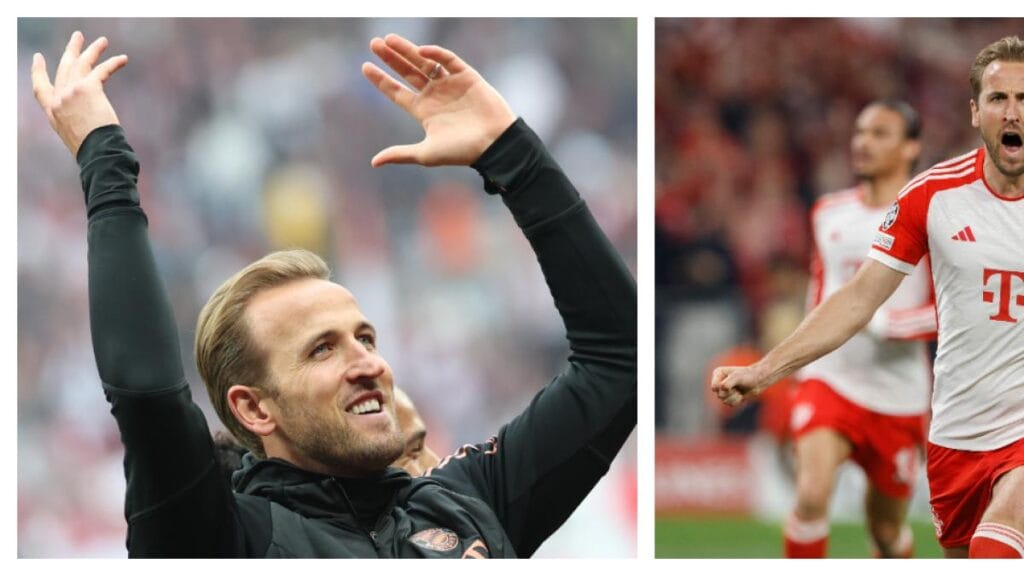 Harry Kane festeja con Bayern Múnich al ritmo de 'We are the Champions' su primer título y el fin de la maldición